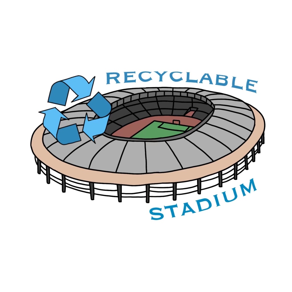 Qatar’s Recycleble Soccer Stadium